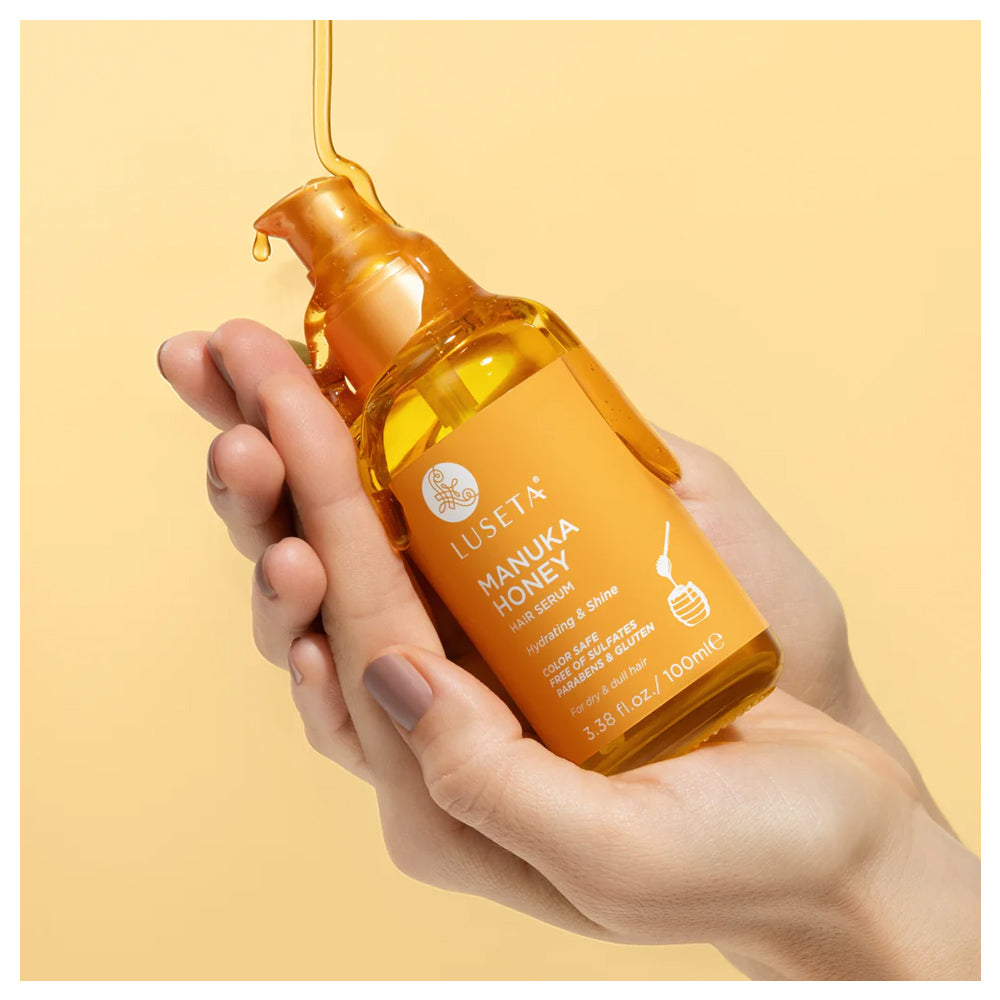 Luseta Manuka Honey Serum 100 mL / 3.38 oz. | Deep Hydration & Shine that Smooths Frizz
