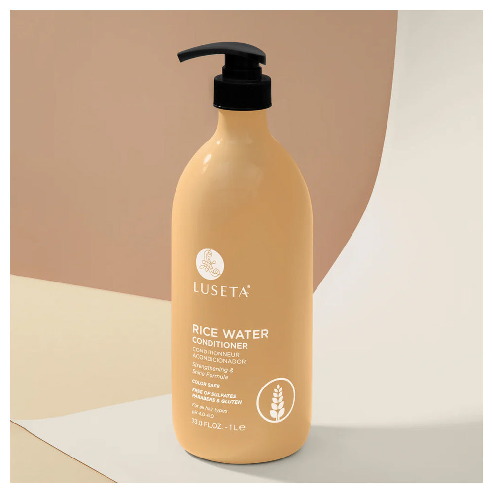 Luseta Rice Water Conditioner 1 L / 33.8 oz. | Promoting Growth, Strength and a Radiant Shine