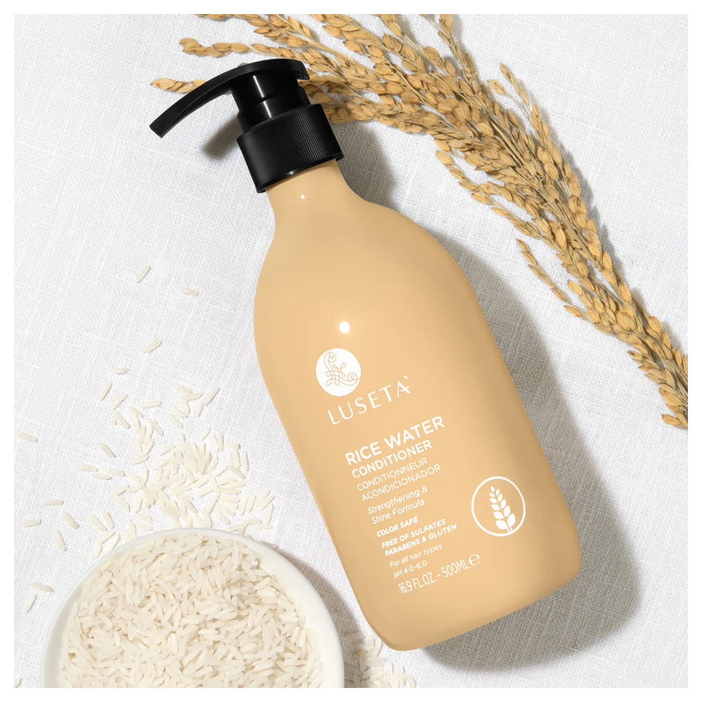 Luseta Rice Water Conditioner 500 mL / 16.9 oz. | Promoting Growth, Strength and a Radiant Shine
