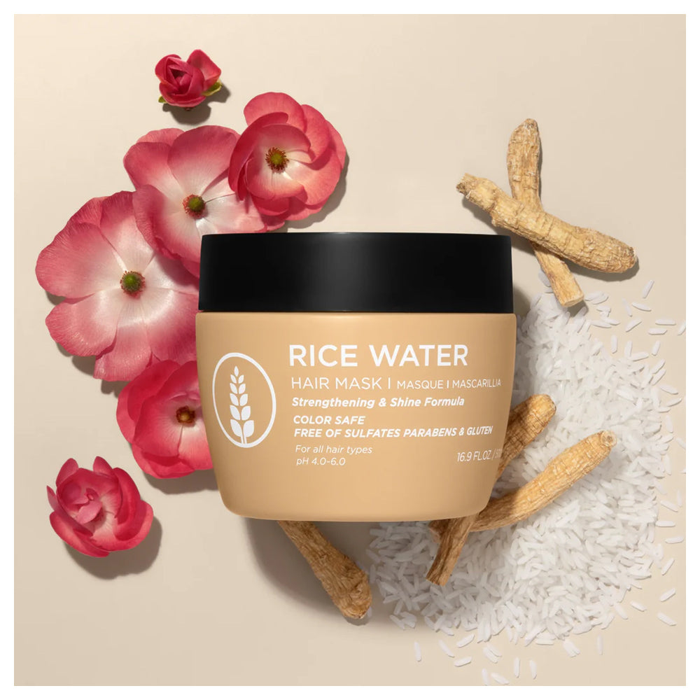 Luseta Rice Water Hair Mask 500 mL / 16.9 oz. | Promoting Growth, Strength and a Radiant Shine