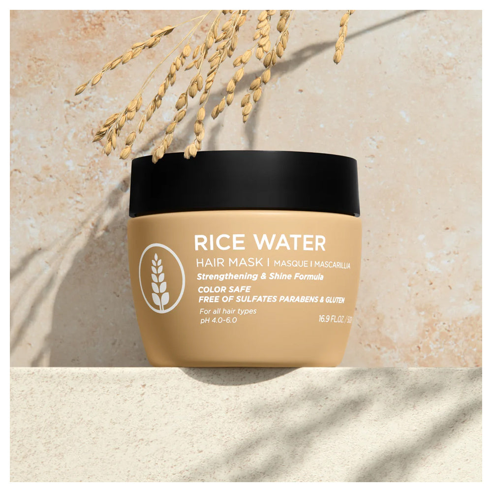 Luseta Rice Water Hair Mask 500 mL / 16.9 oz. | Promoting Growth, Strength and a Radiant Shine
