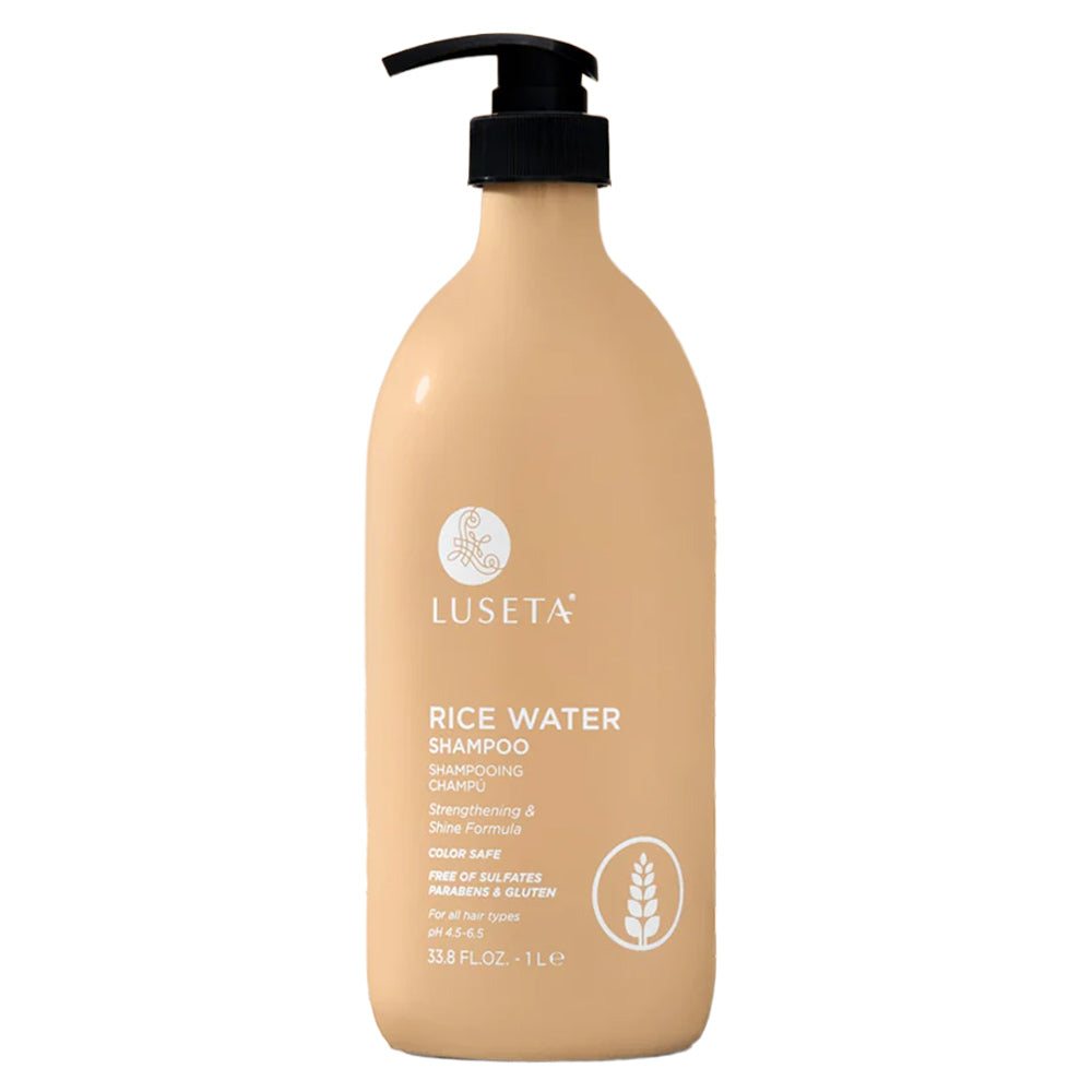 Luseta Rice Water Shampoo 1 L / 33.8 oz. | Promoting Growth, Strength and a Radiant Shine