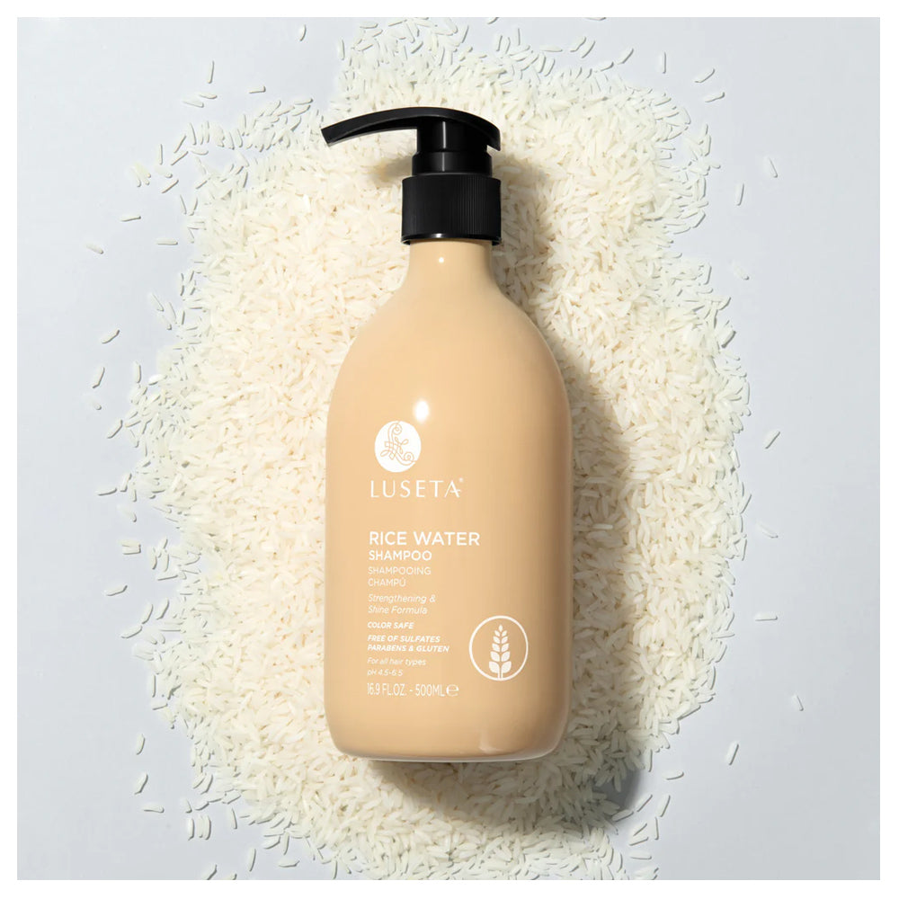 Luseta Rice Water Shampoo 500 mL / 16.9 oz. | Promoting Growth, Strength and a Radiant Shine