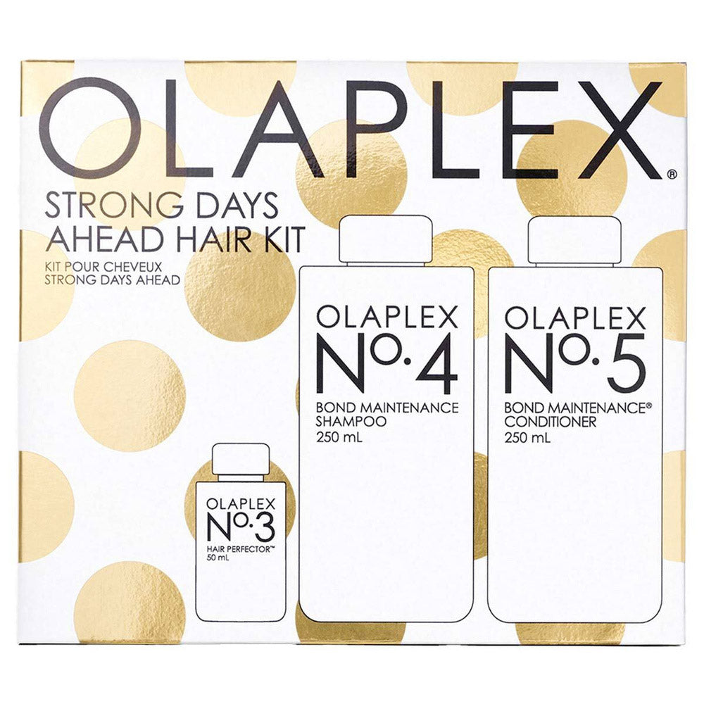 Olaplex Strong Days Ahead Hair Kit - Olaplex No. 3 Hair Perfector, Olaplex No. 4 Bond Maintenance Shampoo and Olaplex No. 5 Bond Maintenance Conditioner Combo