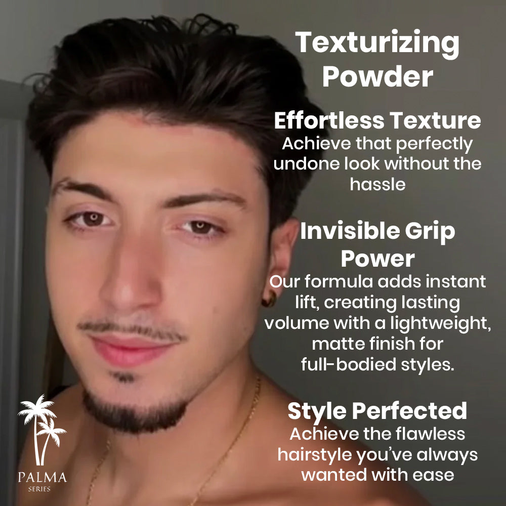 Palma Series Texturizing Powder 30 g | Natural & Organic Ingredients for Instant Root Lift, Texture & Volume