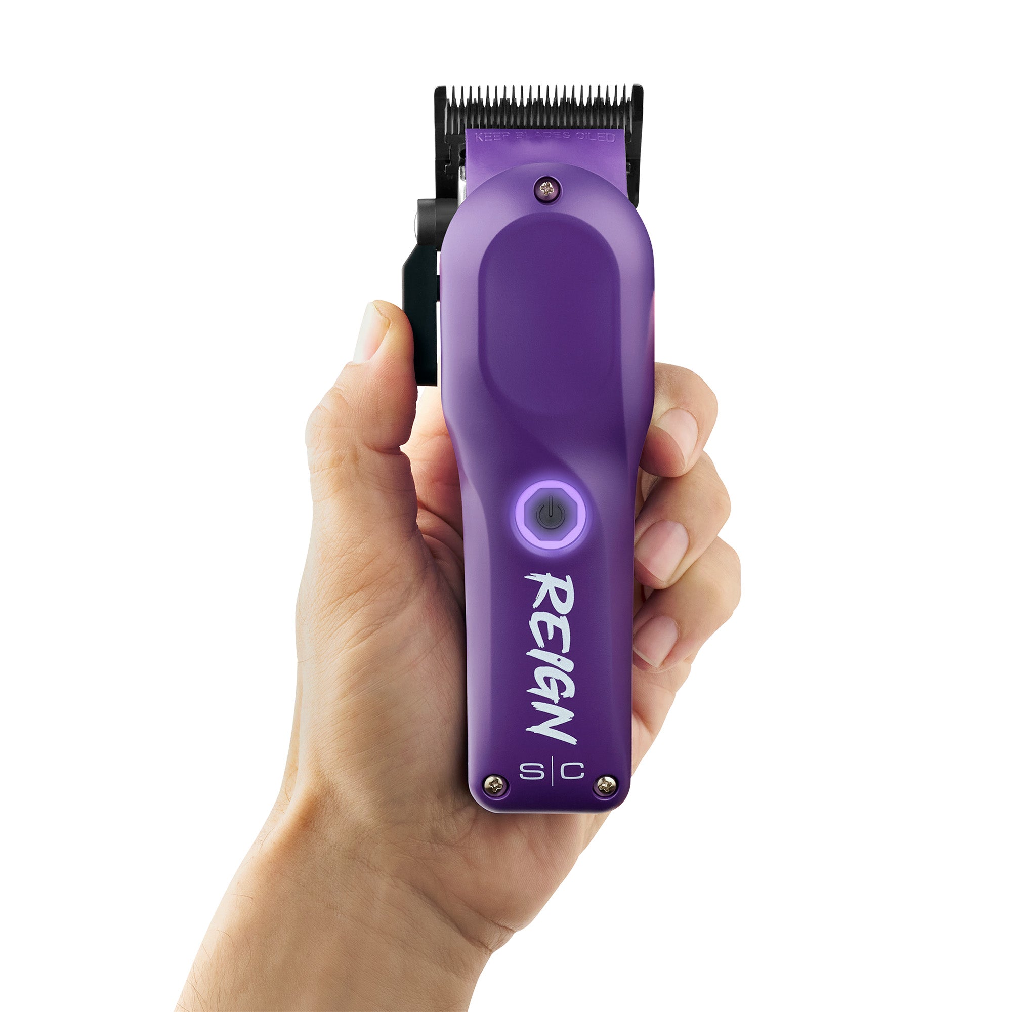 StyleCraft Purple Reign Clipper SC620P - Featuring  Eontm Digital Brushless Motor Technology