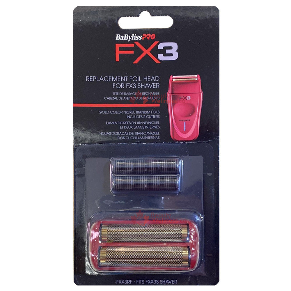 BaBylissPRO FXX3RF Replacement Head for FXX3S Double Foil Shaver
