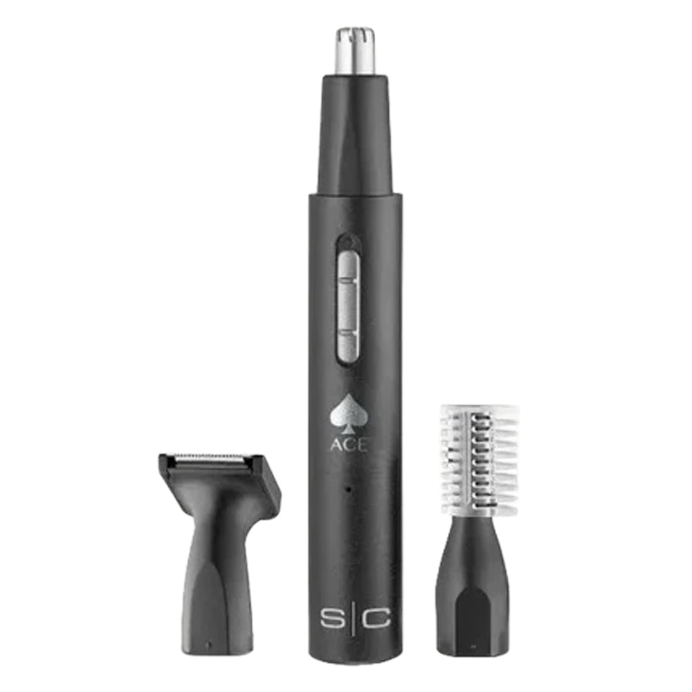 StyleCraft Ace Miro Trimmer - 3-in-1 USB-C Nose, Ear and Beard Trimmer SC420B