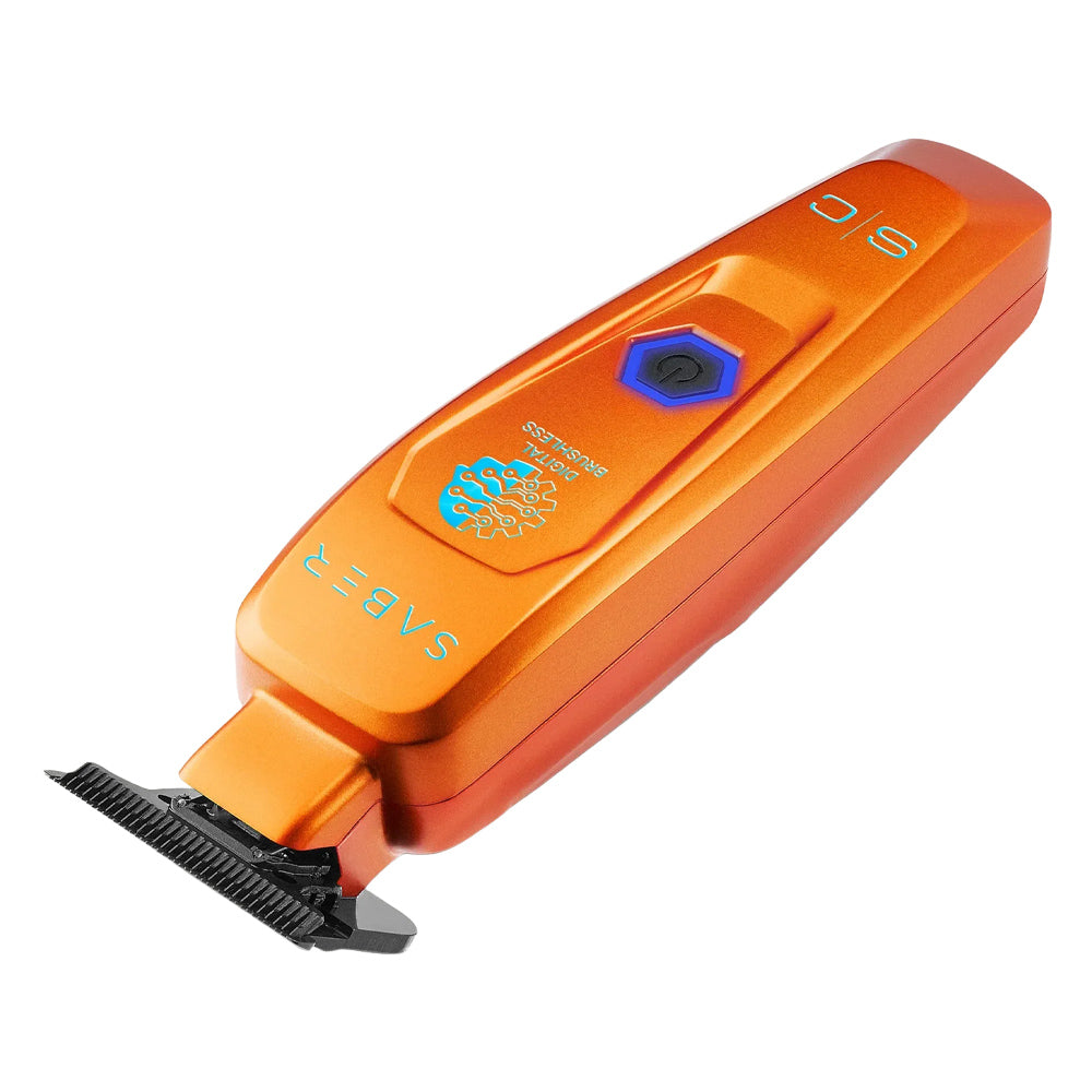 StyleCraft Duo Orange Saber 2 Professional Hair Clipper and Saber Trimmer