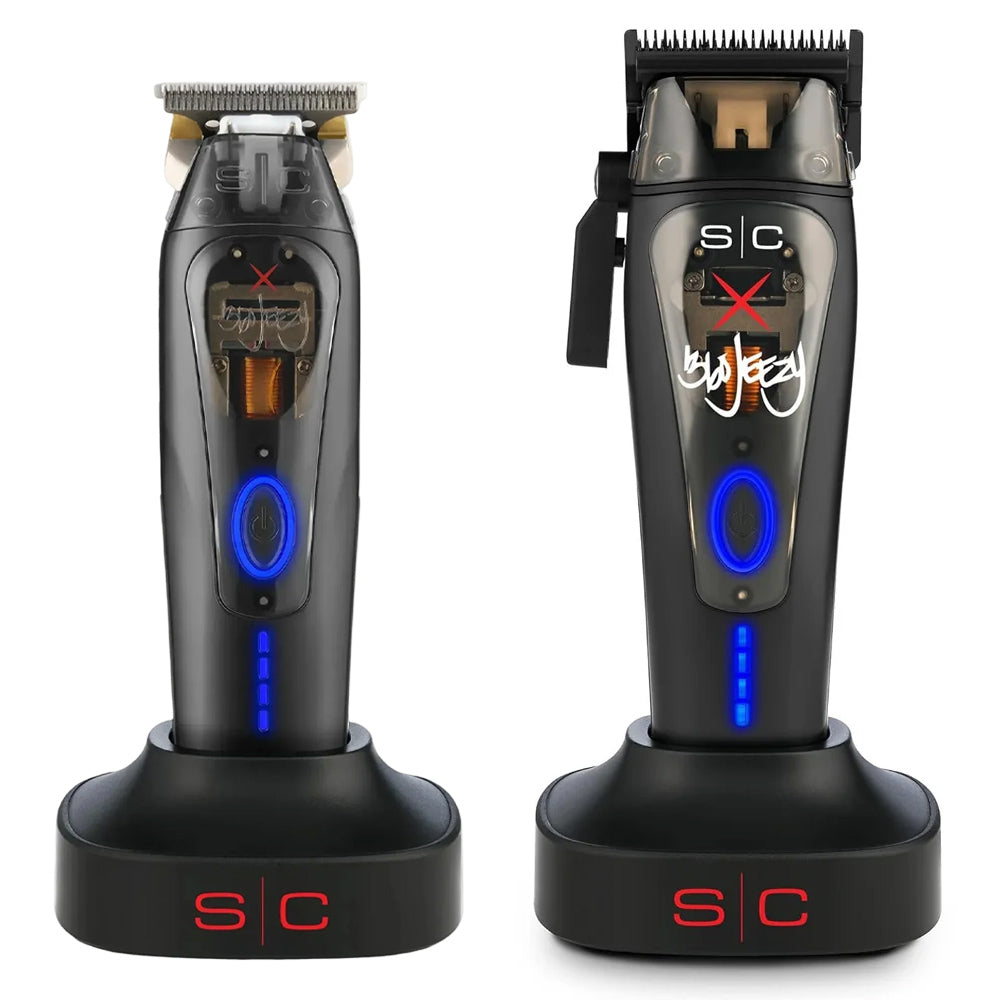 StyleCraft X Jeezy Combo Clipper & Trimmer | SC614B + SC423B with IN2 Vector Motor