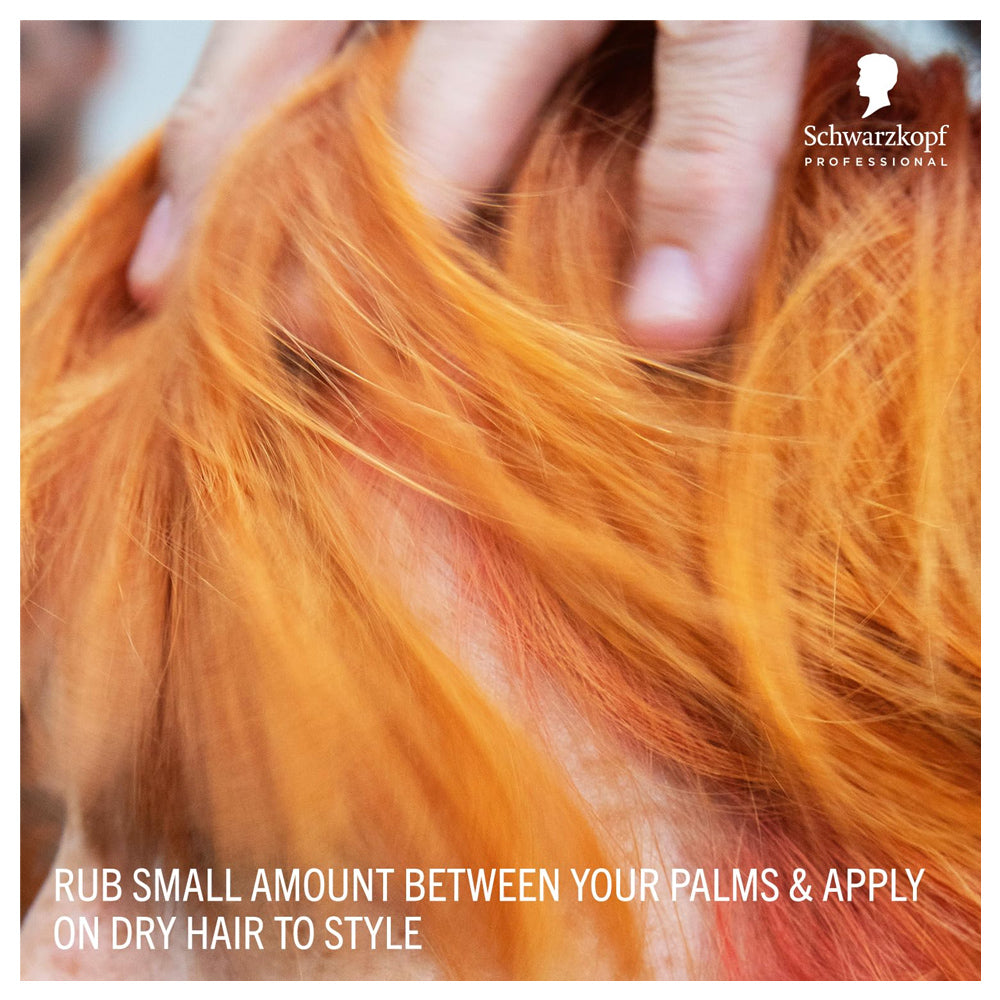 Schwarzkopf OSiS+ Mess Up Matte Paste, Medium Hold Matte Finish, Dry Texture Effect, Long Lasting Mouldable Grip 100 mL 3.38 fl. oz. ( Packaging May Vary)