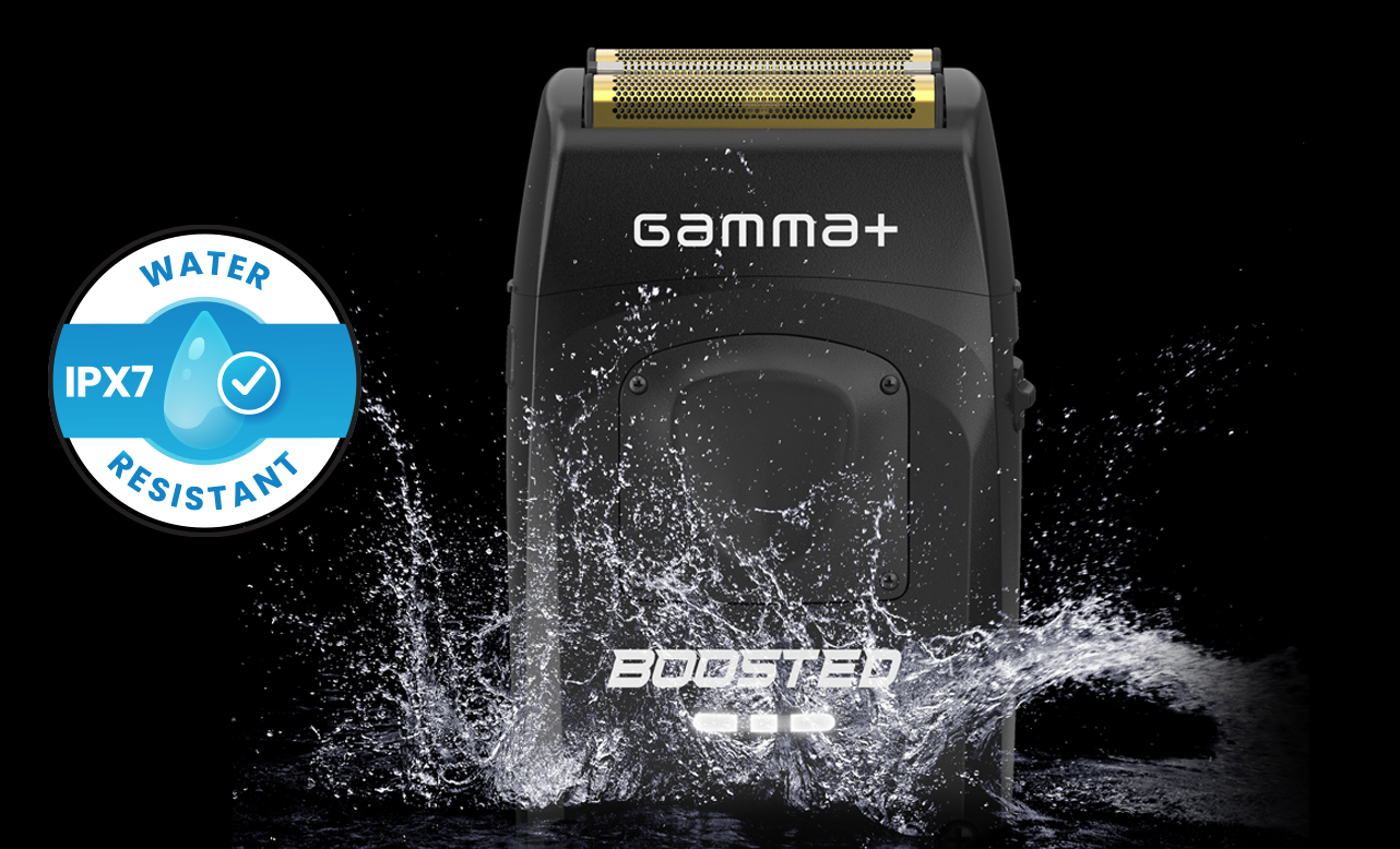 Gamma+ Boosted Double Foil Shaver GP808M - Black