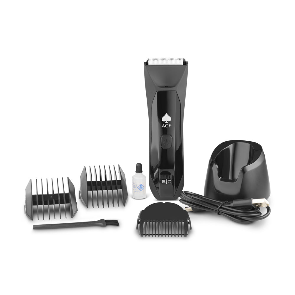 StyleCraft Ace Body Buzzer Hair Trimmer with Supercharged Rotary Motor - Full Body Shaving and Grooming