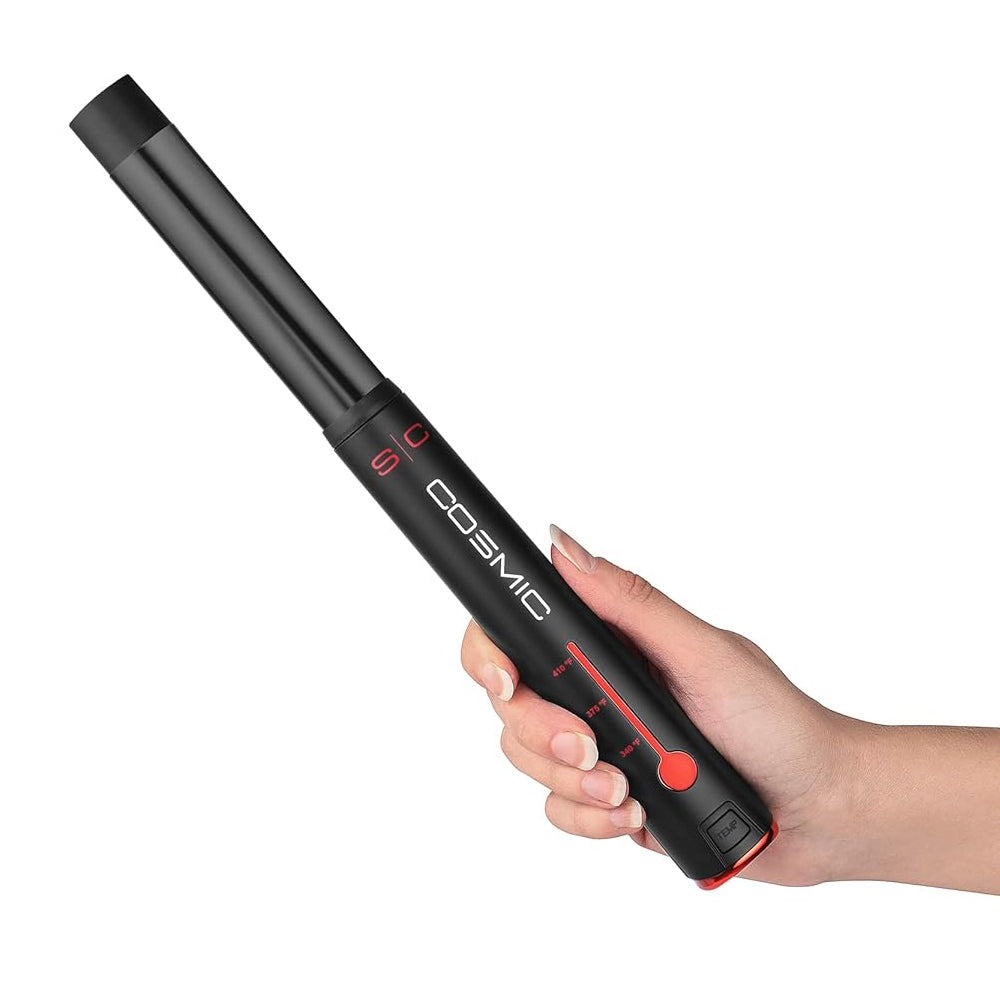 StyleCraft Cosmic - Cordless Curling Wand Hair Styler with USB-Charging SC706B
