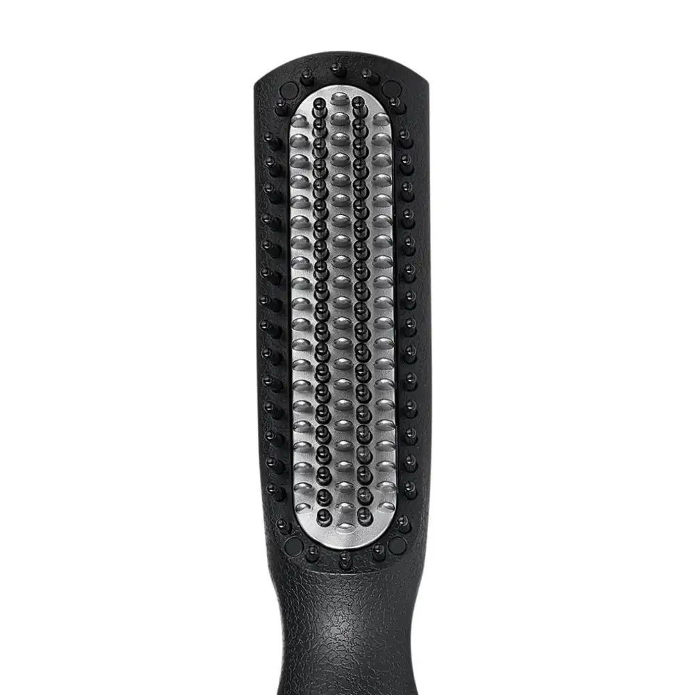 StyleCraft Heat Stroke - Corded Beard And Hair Styling Hot Brush Black With Cool Touch Tips SCHSCORD