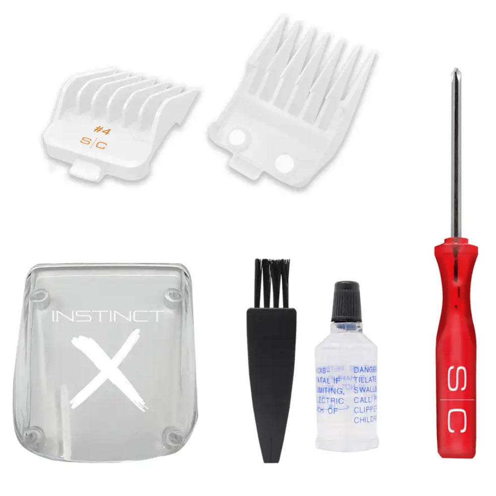 StyleCraft Instinct X Clipper - Professional Cordless Hair Clipper with Vector Motor SC608M