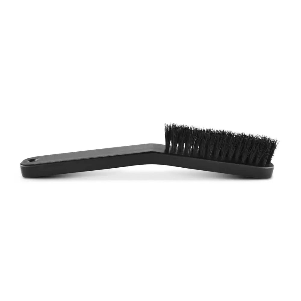 StyleCraft No Knuckles Fade Brush SCFBCSB - Professional Curved Fade Natural Bristle Brush Medium