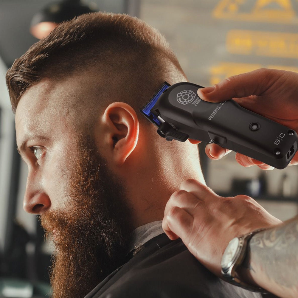 StyleCraft Rebel 2.0 SC601M Professional Hair Clipper with Super C4RBN Motor