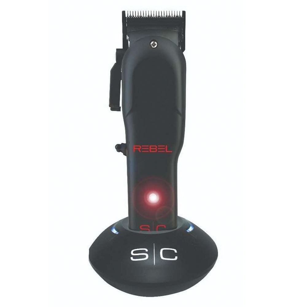 StyleCraft Rebel Clipper - Professional Modular Super-Torque Motor Cordless Hair Clipper with 3 Body Kits - SC601