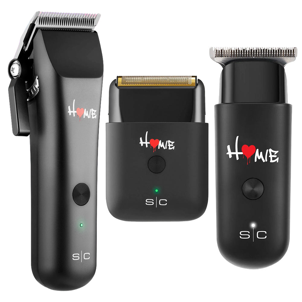 StyleCraft Homie Trio Clipper, Trimmer and Shaver - SC628B - SC415B - SC817B - USB-C Charging