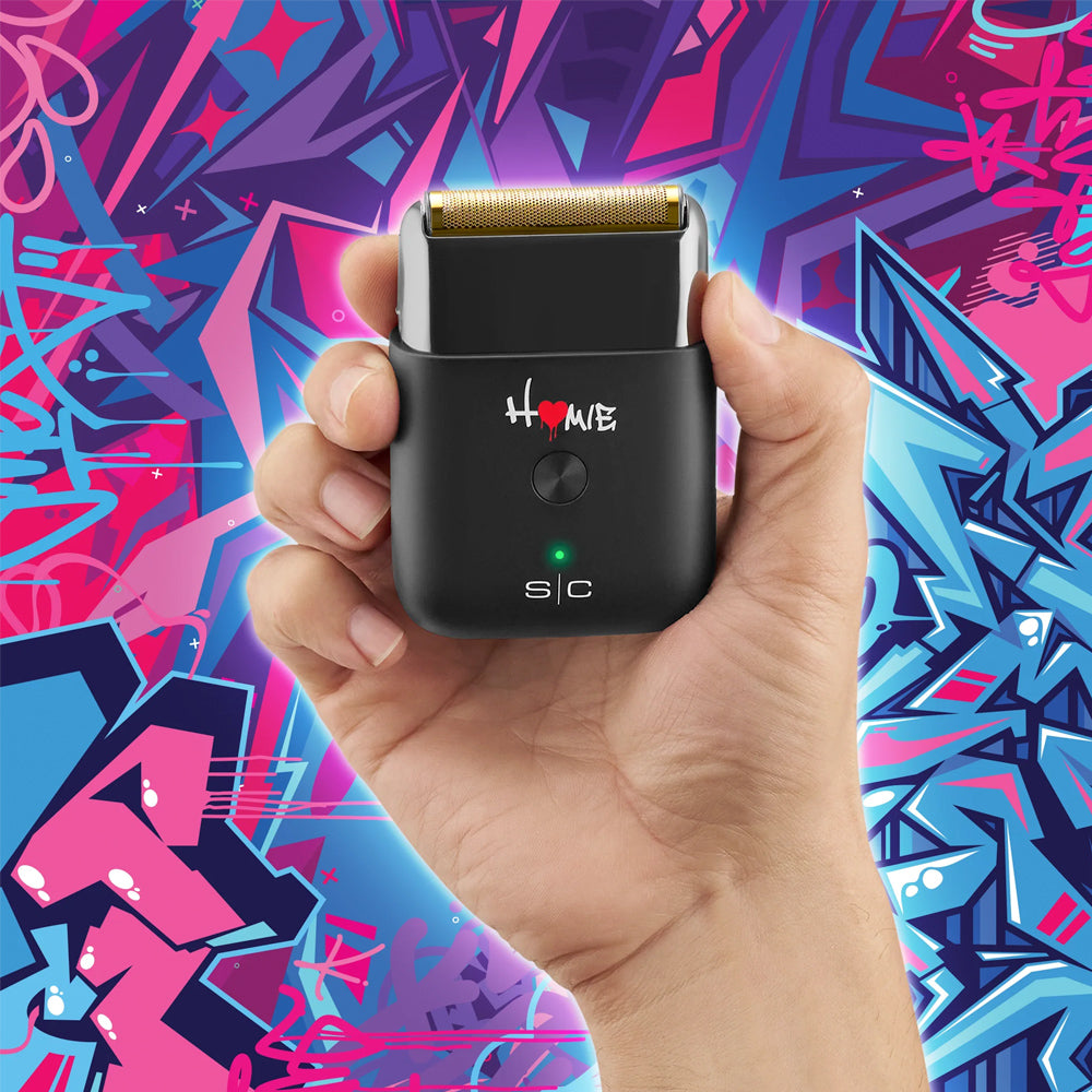 StyleCraft Homie Nano Single Foil Shaver SC817B - Compact, for Sesitive Skin, Close Finish