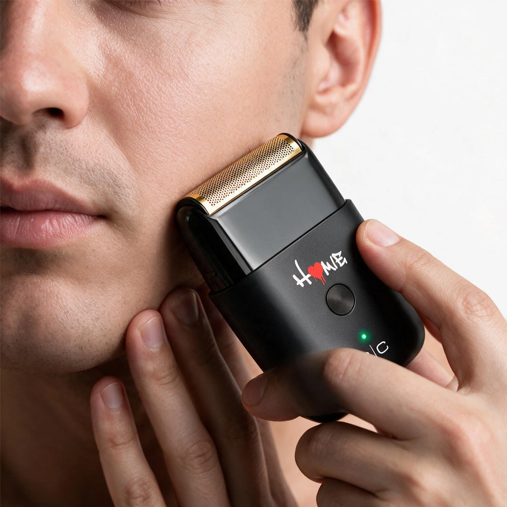 StyleCraft Homie Nano Single Foil Shaver SC817B - Compact, for Sesitive Skin, Close Finish