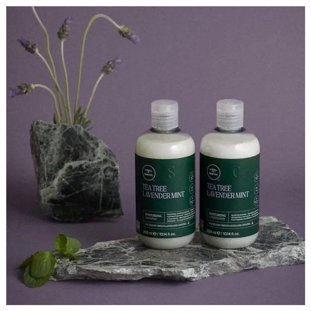 tea tree lavender mint moisturizing conditioner 33.8 oz Tea Tree Lavender Mint Moisturizing Conditioner 1L / 33.8 oz. by Paul – BeautyWellness.ca