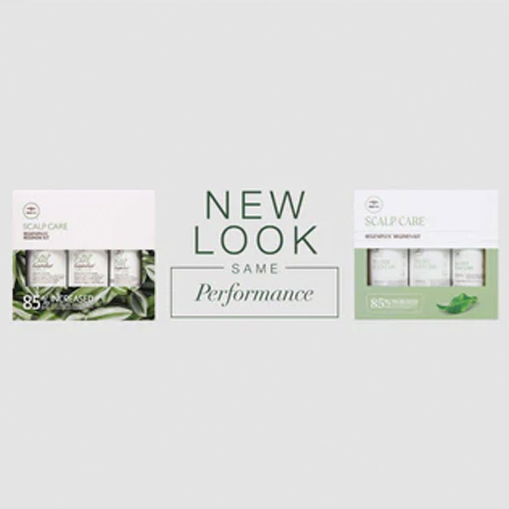 Tea Tree Scalp Care Regeniplex Regimen Kit by Paul Mitchell (JPMS) Thickens + Strengthens, For Thinning Hair
