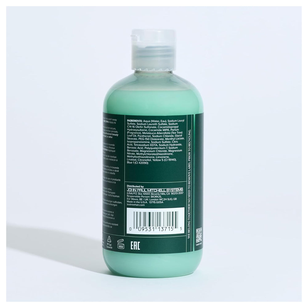 Tea Tree Special Shampoo 1L / 33.8 oz. by Paul Mitchell (JPMS) Deep Cleans, Refreshes Scalp, For All Hair Types, Especially Oily Hair