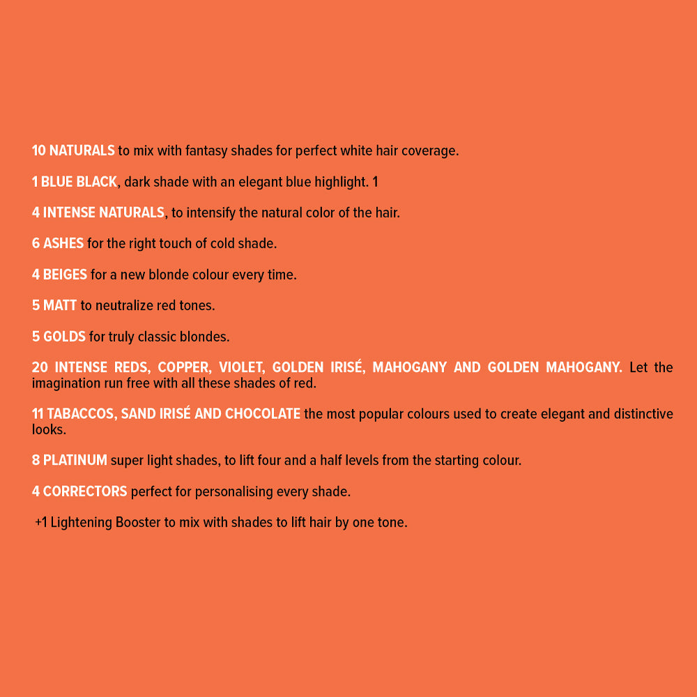 1 Black - Viba Professional Permanent Hair Colour 100 mL / 3.4 fl. oz. - Natural Series - Low Ammonia - Made in Italy