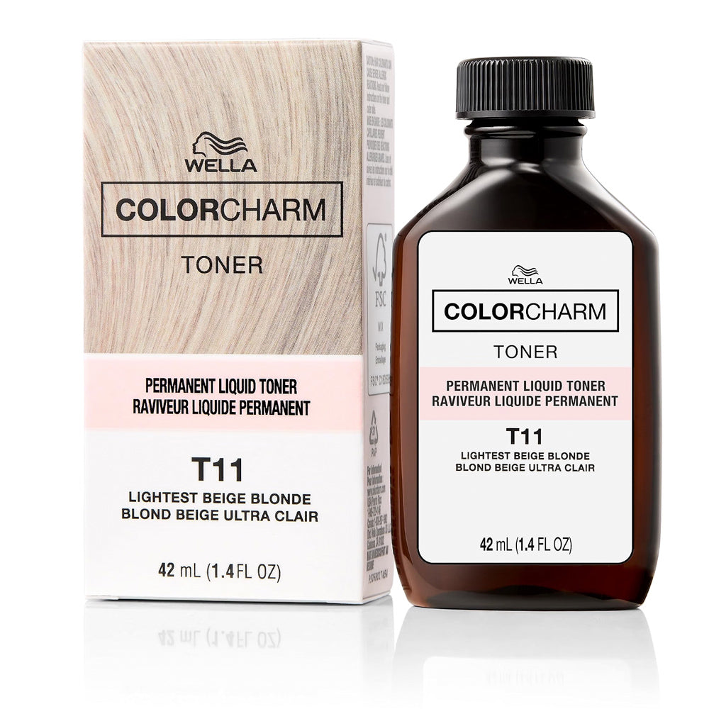 Wella Colour Charm T11 Lightest Beige Blonde Liquid Toner 42 mL
