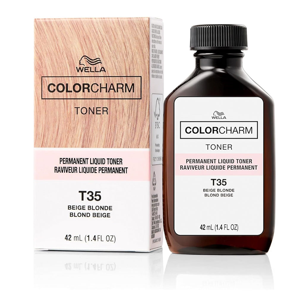 Wella Colour Charm T35 Beige Blonde Liquid Toner 42 mL