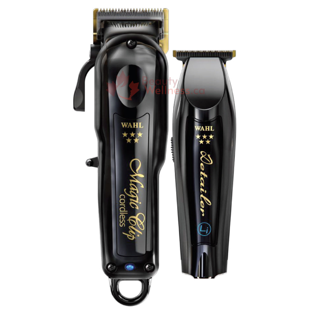Men's Grooming Kit Wahl 5 Star Cordless Barber Combo - Magic Clip Hair Clippers and Detailer Li Hair & Beard Trimmer - 56458