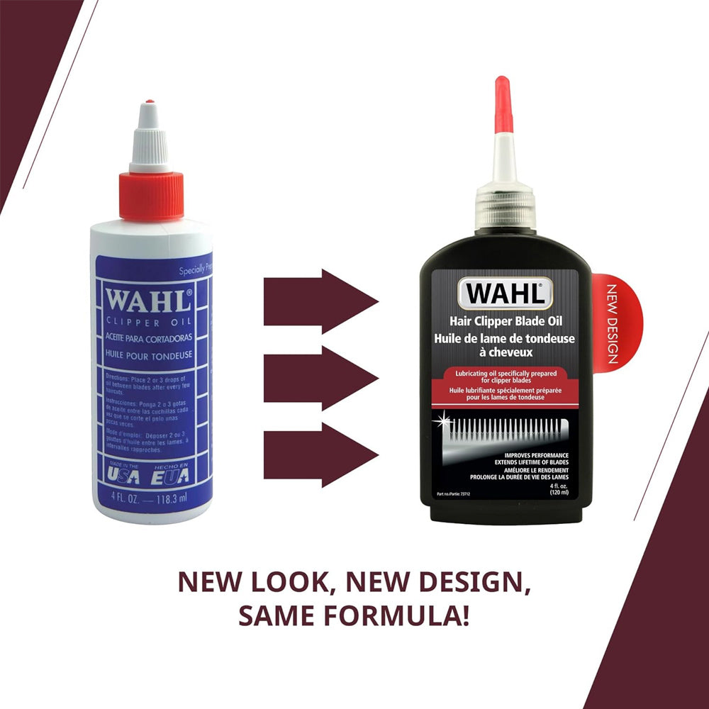 Wahl Clipper Oil - 4 oz. (118 mL) - Lubricate clipper and trimmer blades