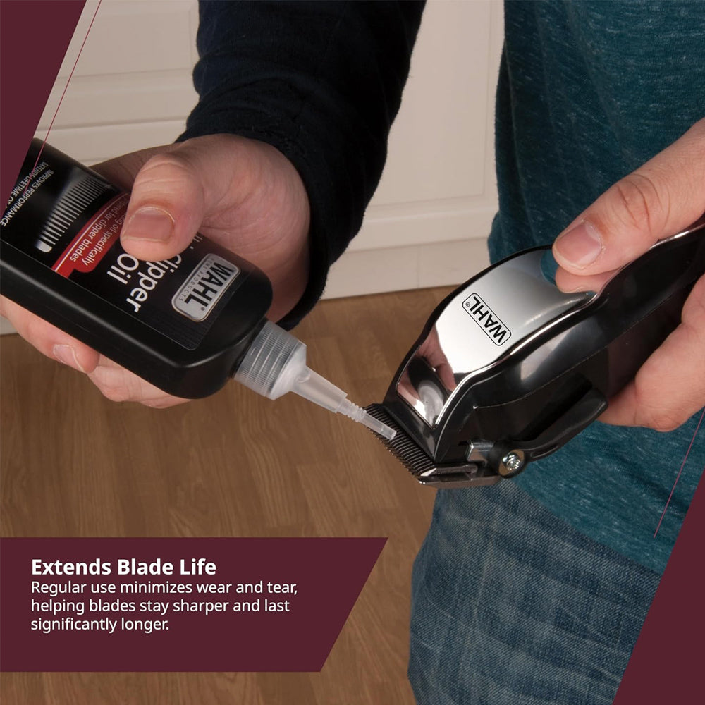 Wahl Clipper Oil - 4 oz. (118 mL) - Lubricate clipper and trimmer blades