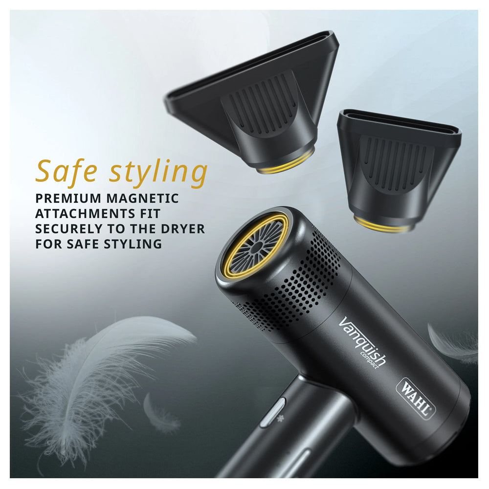 Wahl Vanquish Compact Hair Dryer - Ultra-Light Power with Precision Control