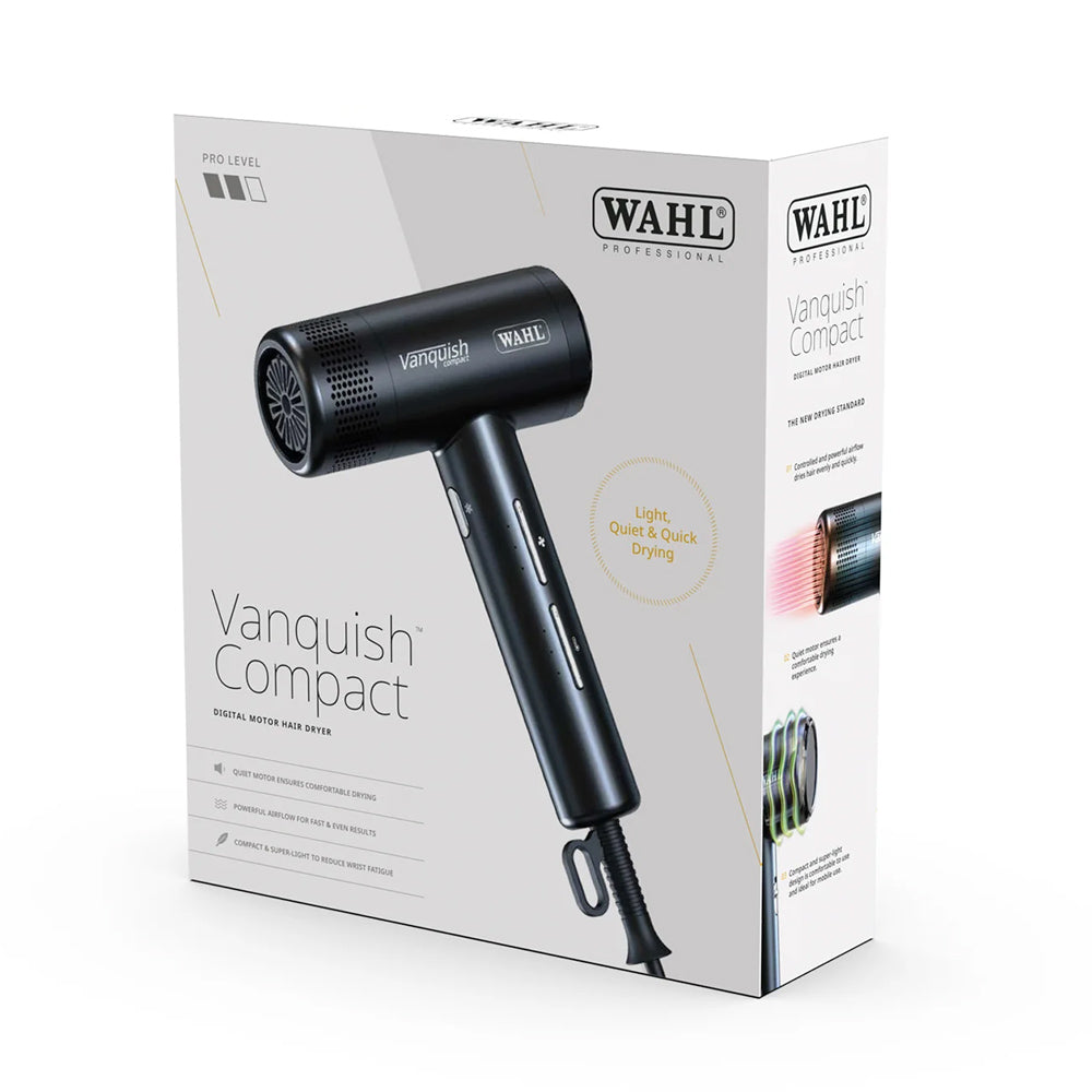 Wahl Vanquish Compact Hair Dryer - Ultra-Light Power with Precision Control