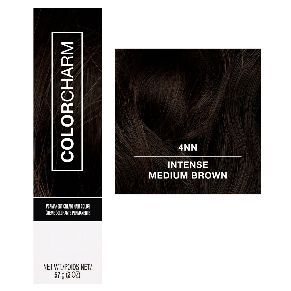 4nn Color Wella Color Charm 4NN Intense Medium Brown - Nourishing Permanent Crea ...