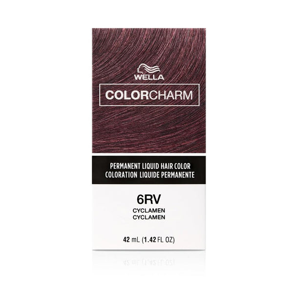 6RV Cyclamen - Wella Professional Color Charm Permanent Liquid Hair Co ...