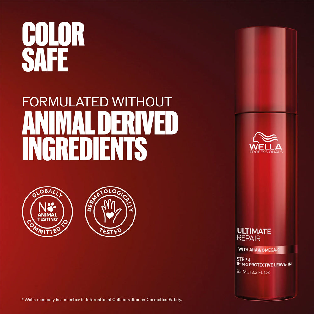 Wella Ultimate Repair 5-in-1 Protective Leave In 95 mL - Step 4 with Aha and Omega-9