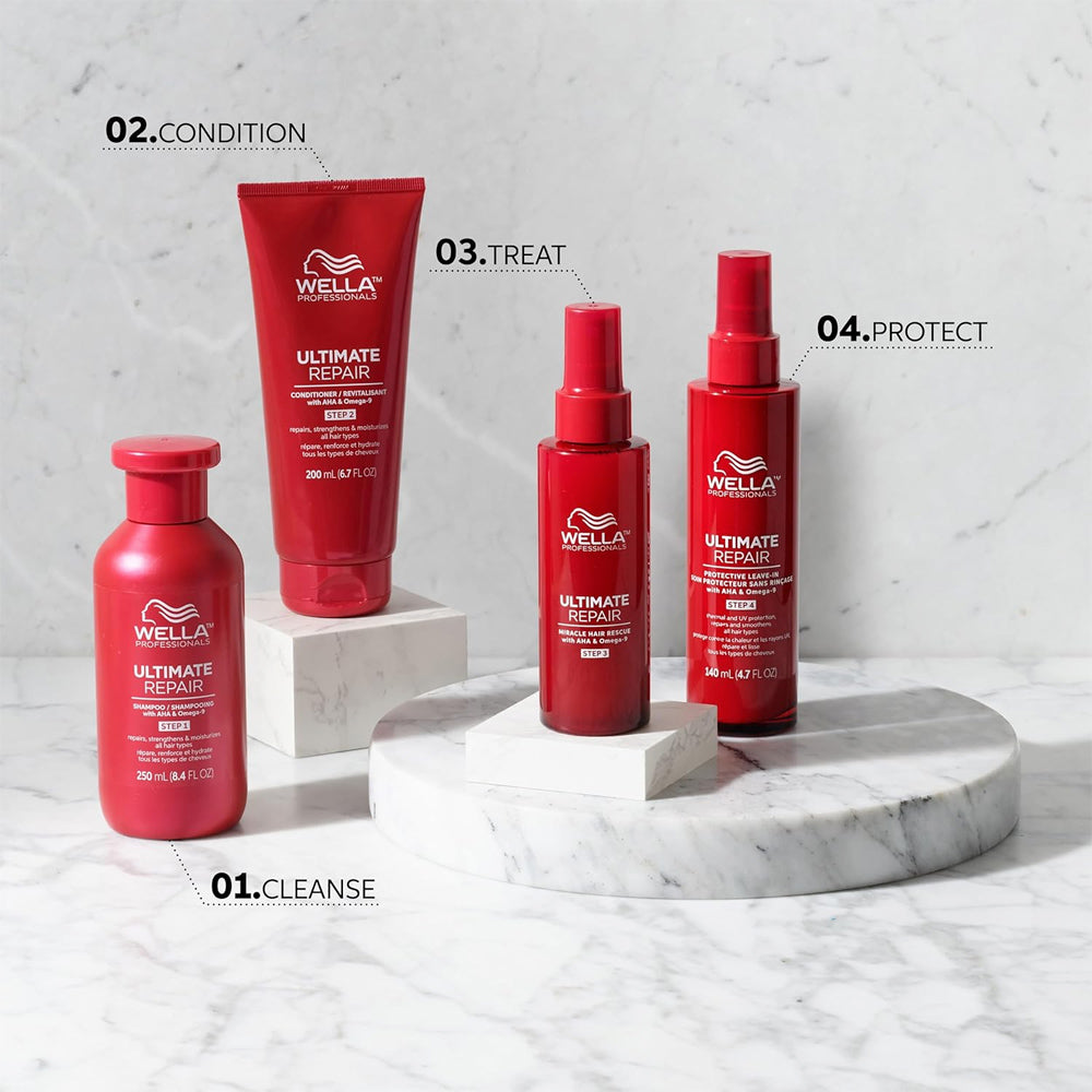 Wella Ultimate Repair Shampoo 250 mL - Step 1