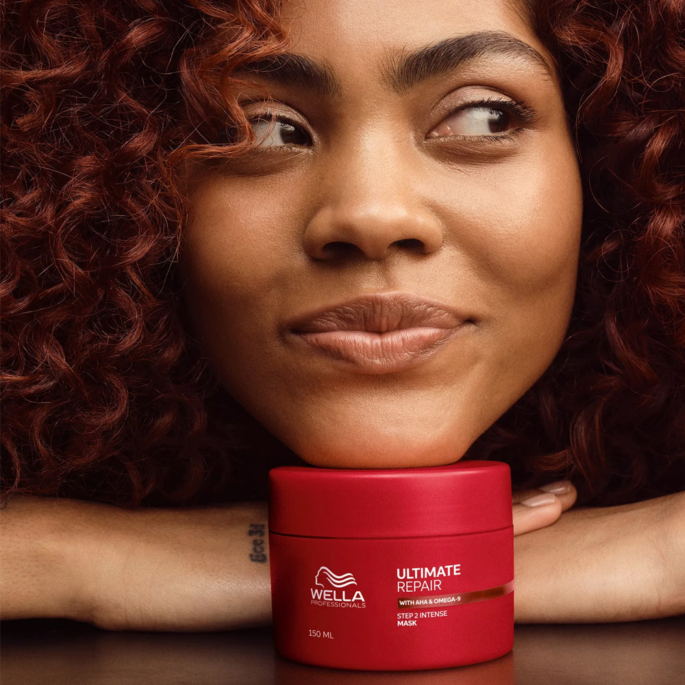 Wella Ultimate Repair Hair Mask 150 mL - Step 2 Intense with Aha and Omega-9