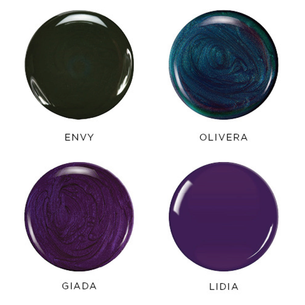 Zoya Nail Polish - All Spruced Up Quad Set - Award Winning & Healthy Formula Created for Natural Nails - 0.5oz/15mL