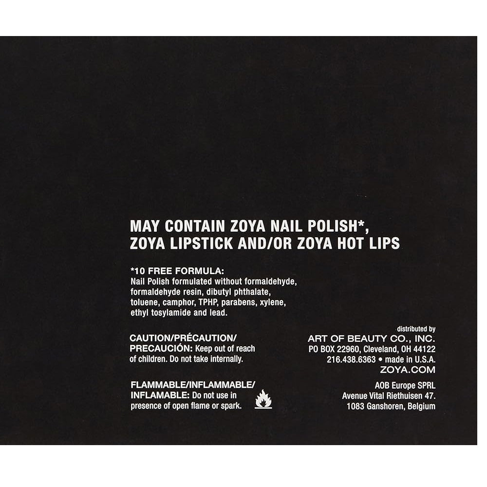 Zoya Nail Polish - Under The Mistletoe Quad Set - Award Winning & Healthy Formula Created for Natural Nails - 0.5oz/15mL