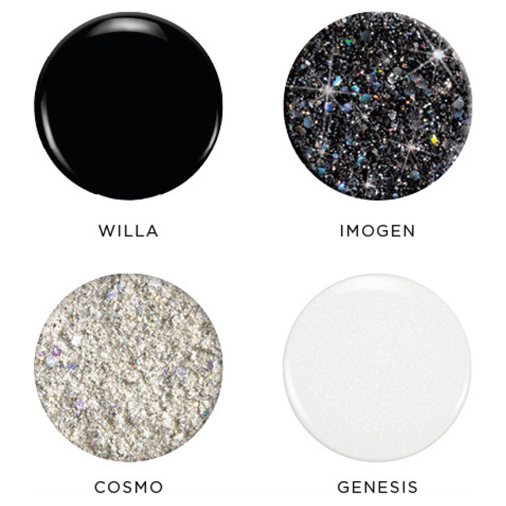 Zoya Nail Polish - Winter Wishes Quad Set - Award Winning & Healthy Formula Created for Natural Nails - 0.5oz/15mL