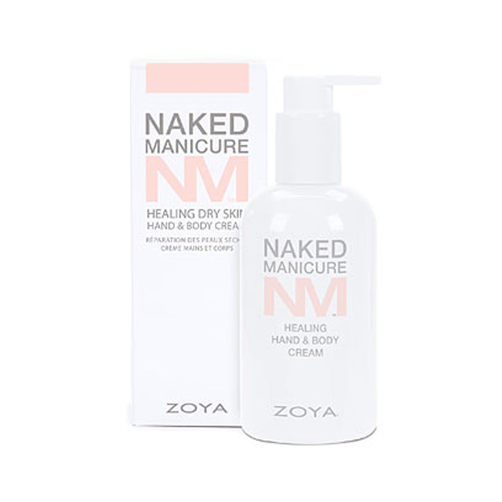 Zoya Naked Manicure Healing Dry Skin Hand & Body Cream 8.5 oz.