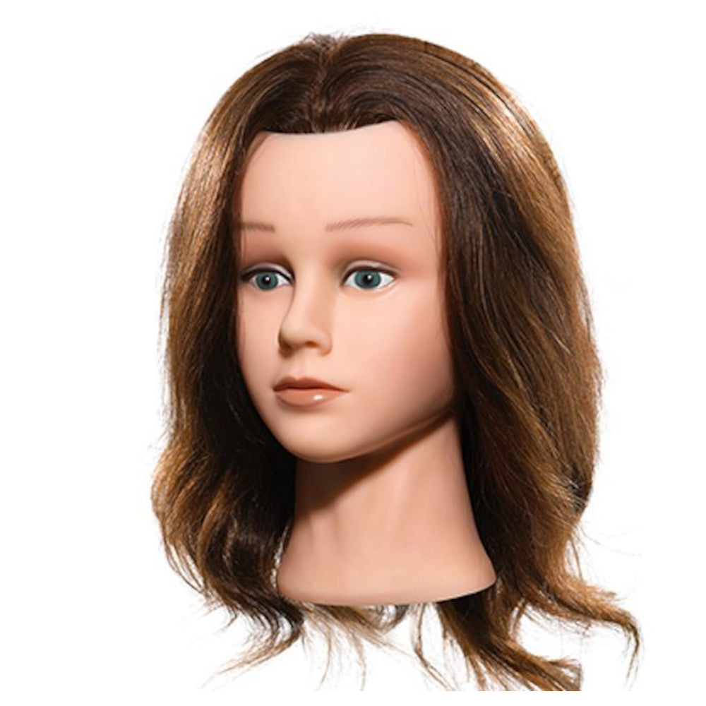 Economically Priced 14 Inch Mannequin - 100% Human Hair