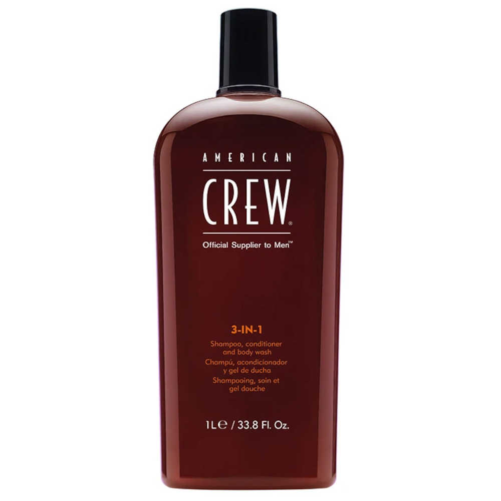 American Crew 3-IN-1 Shampoo & Conditioner & Body Wash - 1 L
