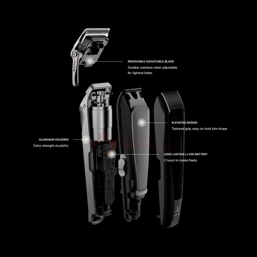 Andis reVITE Clipper with the adjustable and removable Fade Blade - Co –  BeautyWellness.ca