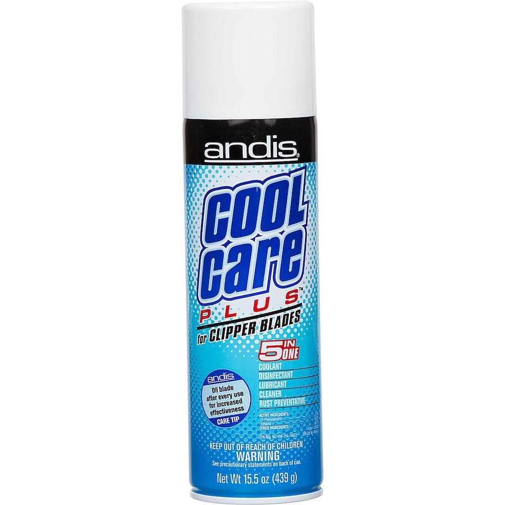 Andis Cool Care Plus for Clipper Blades 5 in One Clipper Care - 439g 15.5 oz